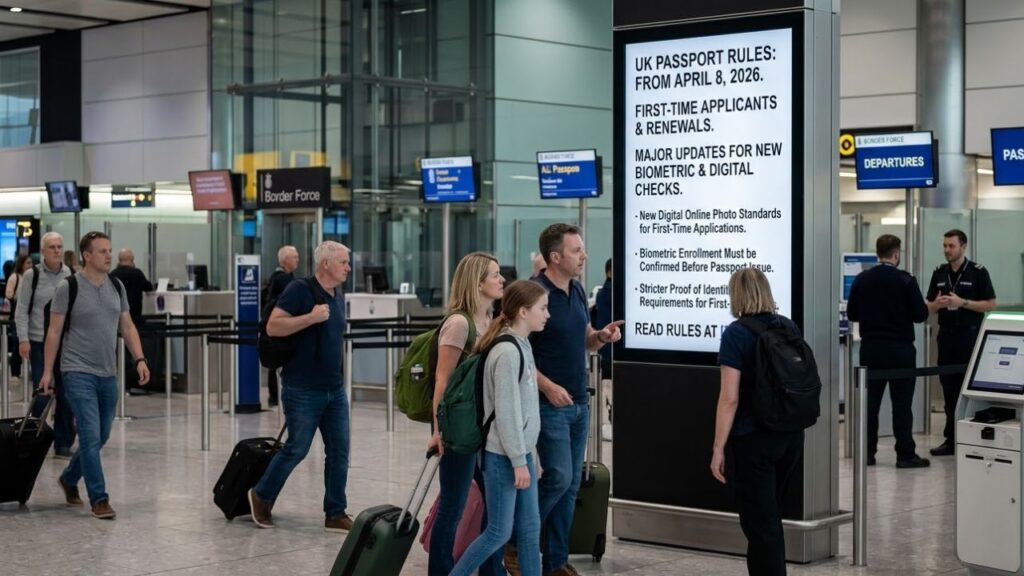 UK Passport Rule Change From April 8, 2026: First-Time Update and What It Means for Travellers